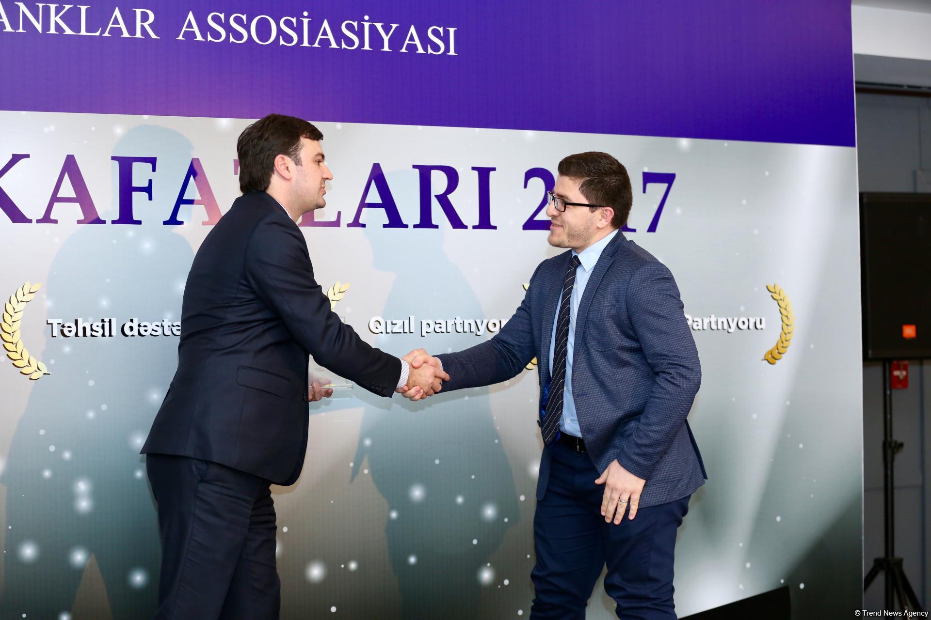 Azerbaijan Banks Association awards Trend news agency (PHOTO)
