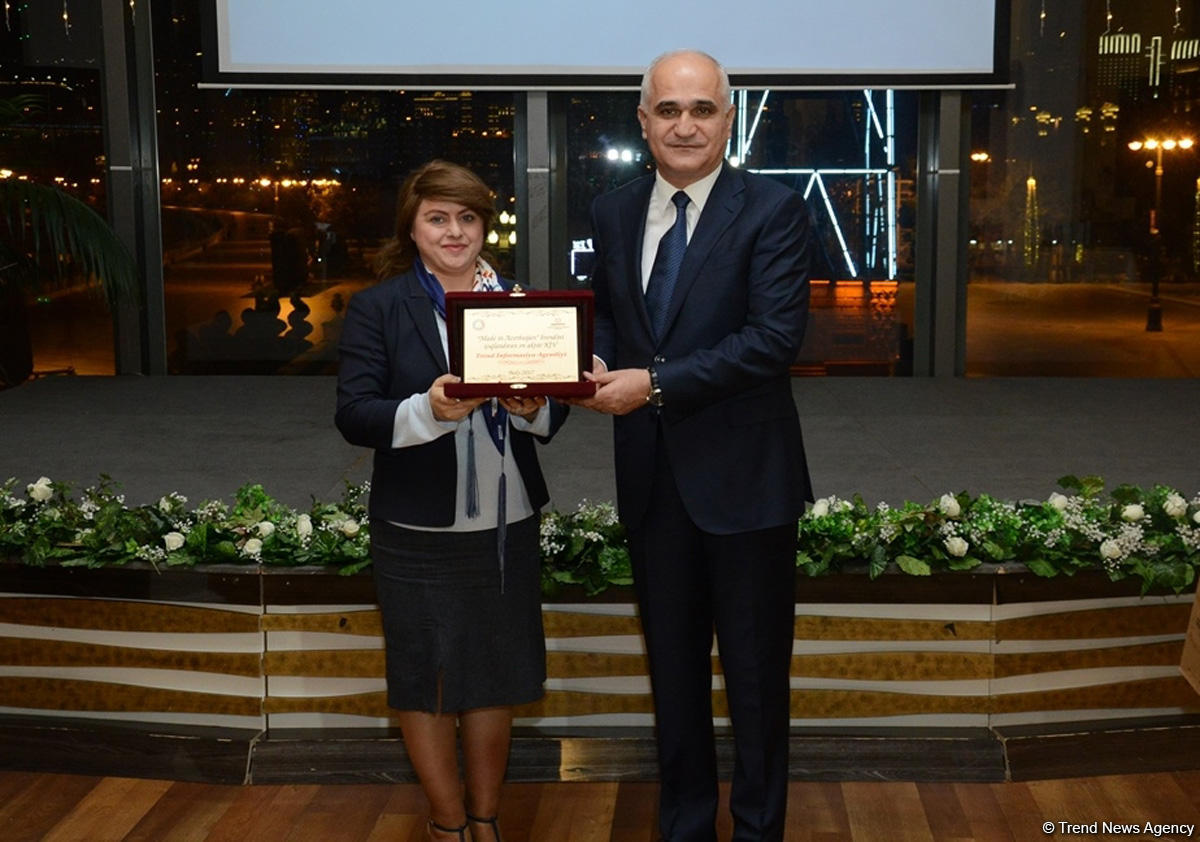 Azerbaijan’s Economy Ministry awards Trend News Agency (PHOTO)