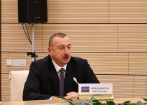Ilham Aliyev attends CIS informal meeting in Moscow (PHOTO)