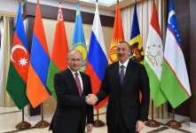Ilham Aliyev attends CIS informal meeting in Moscow (PHOTO)