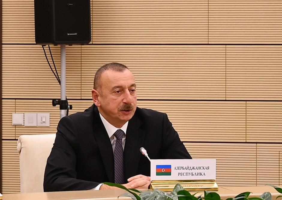 Ilham Aliyev attends CIS informal meeting in Moscow (PHOTO)