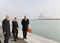 Ilham Aliyev attends opening of RO-RO terminal at Port of Baku (PHOTO)