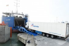 Ilham Aliyev attends opening of RO-RO terminal at Port of Baku (PHOTO)
