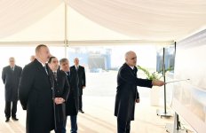 Ilham Aliyev attends opening of RO-RO terminal at Port of Baku (PHOTO)