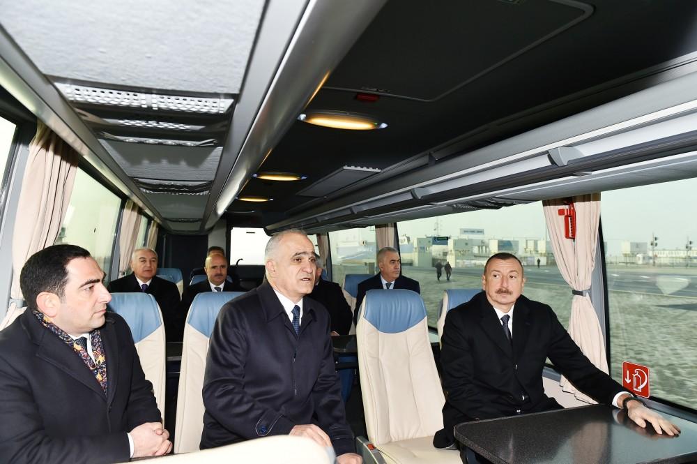 Ilham Aliyev attends opening of RO-RO terminal at Port of Baku (PHOTO)
