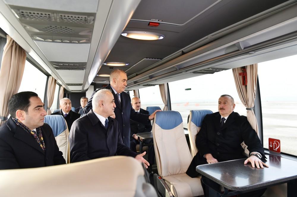 Ilham Aliyev attends opening of RO-RO terminal at Port of Baku (PHOTO)