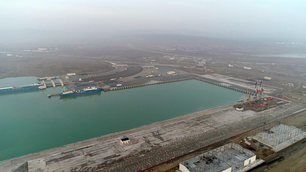 Ilham Aliyev attends opening of RO-RO terminal at Port of Baku (PHOTO)