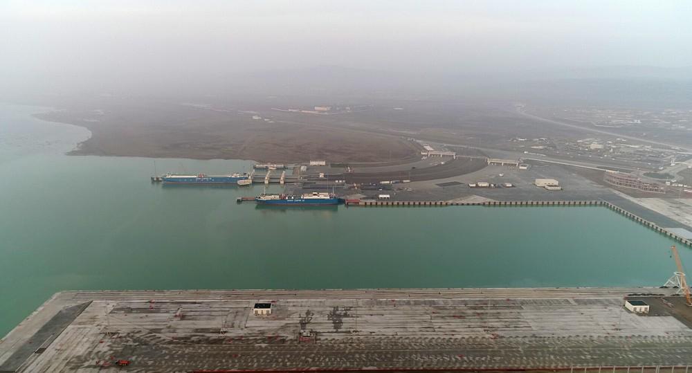 Ilham Aliyev attends opening of RO-RO terminal at Port of Baku (PHOTO)