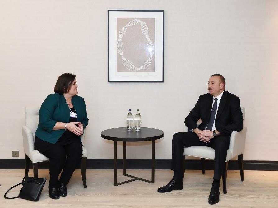 President Ilham Aliyev met with member of Mastercard Management Committee