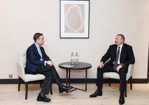 President Ilham Aliyev met with member of Mastercard Management Committee