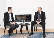 President Ilham Aliyev meets with chairman and CEO of Lazard Freres (PHOTO)