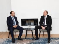 President Ilham Aliyev meets with Saudi energy minister (PHOTO)