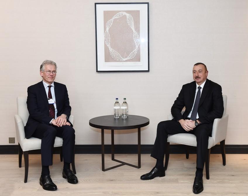 President Ilham Aliyev met with Royal Philips CEO