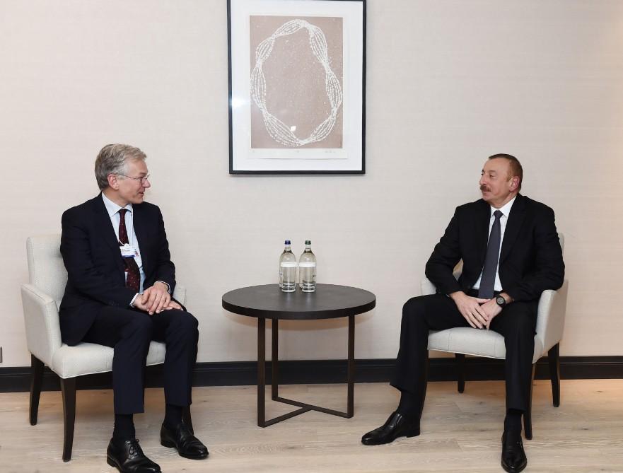 President Ilham Aliyev met with Royal Philips CEO