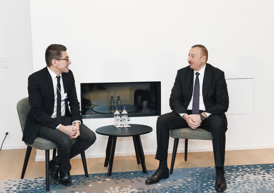 President Ilham Aliyev meets with chairman and CEO of Lazard Freres (PHOTO)