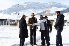 Ilham Aliyev views plans to develop Shahdagh tourism complex (PHOTO)