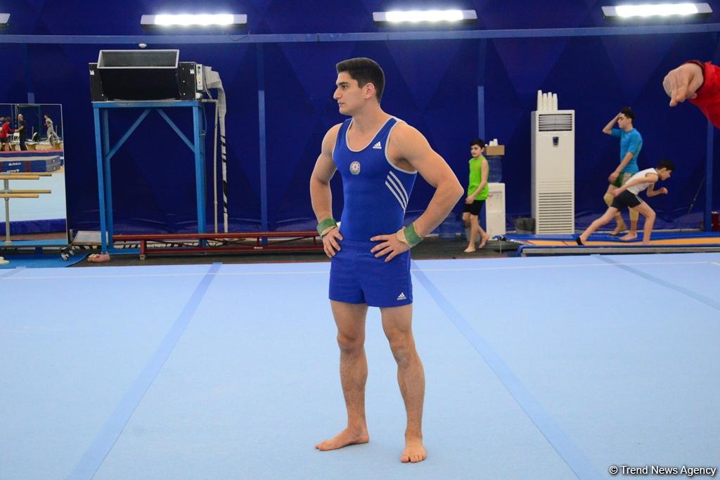 Azerbaijani gymnast sets highest goals for upcoming FIG event (PHOTO)