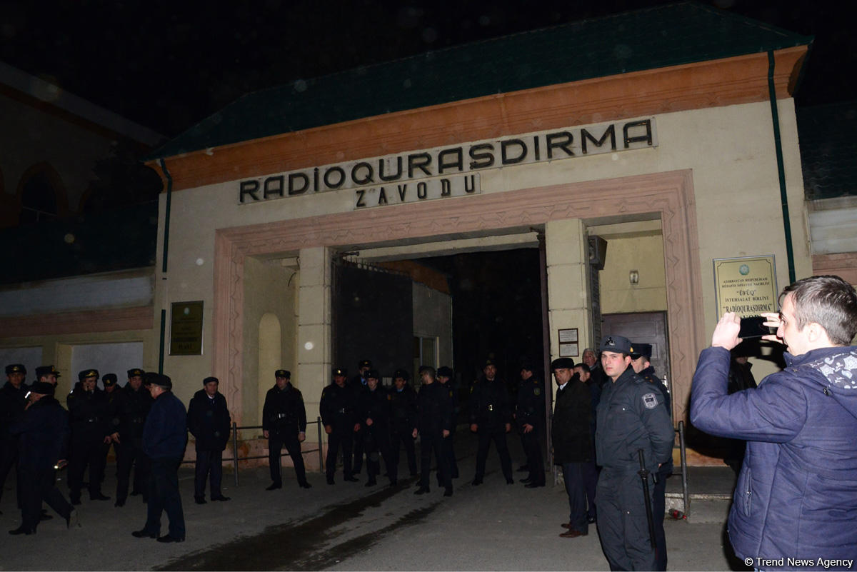 Fire in plant in Baku extinguished (PHOTO/VIDEO) (UPDATED)