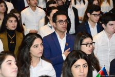 Youth, athletes support Ilham Aliyev's candidacy at upcoming presidential election (PHOTO)