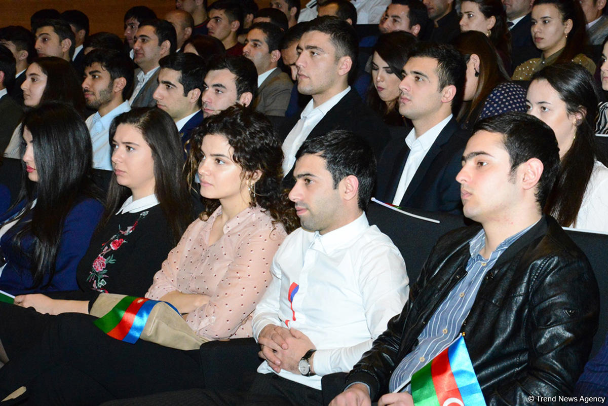 Youth, athletes support Ilham Aliyev's candidacy at upcoming presidential election (PHOTO)