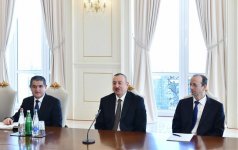 President Aliyev receives German delegation (PHOTO)