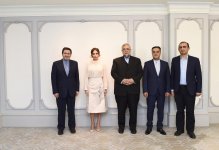 First VP Mehriban Aliyeva meets head of Iran's Islamic Culture and Relations Organization (PHOTO)