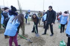 Leyla Aliyeva attends tree-planting event under Justice for Khojaly campaign (PHOTO)