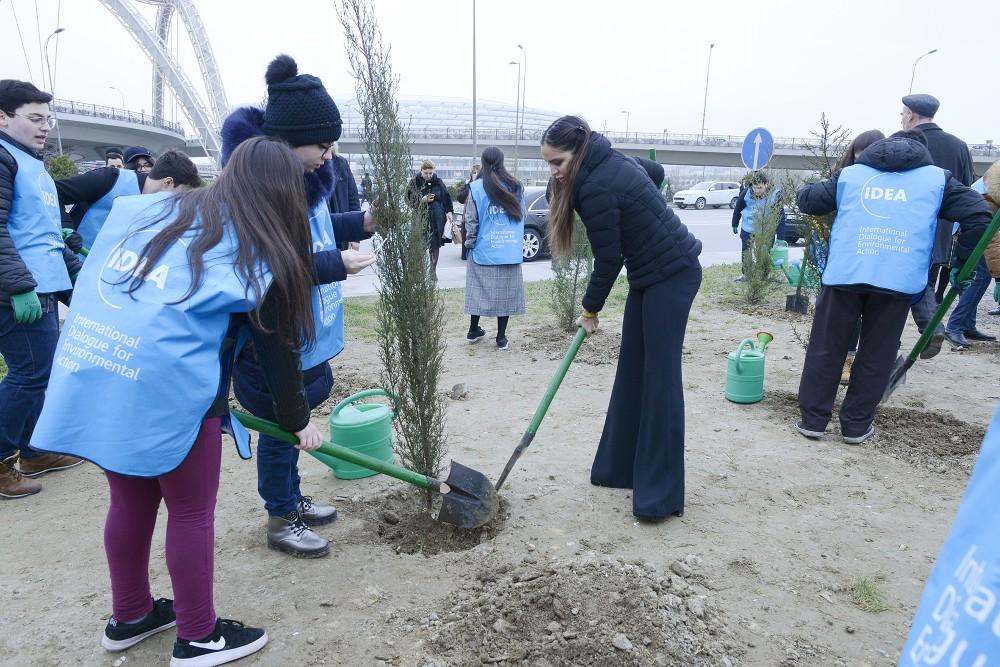 Leyla Aliyeva attends tree-planting event under Justice for Khojaly campaign (PHOTO)