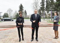 Azerbaijan’s president, first lady attend opening of ASAN Hayat in Mingachevir (PHOTO)