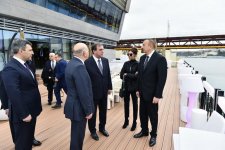 Azerbaijan’s president, first lady attend opening of ASAN Hayat in Mingachevir (PHOTO)