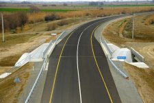 President Aliyev attends opening of Aran-Garahaji section of Mingachevir-Bahramtepe road (PHOTO)