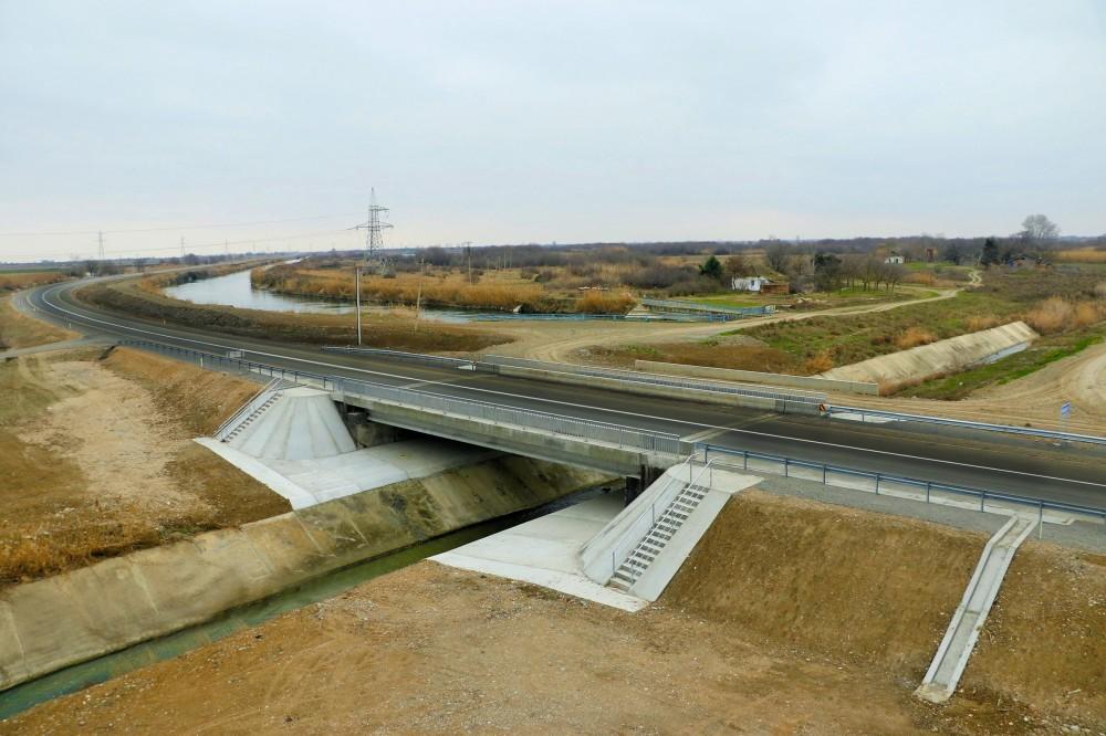 President Aliyev attends opening of Aran-Garahaji section of Mingachevir-Bahramtepe road (PHOTO)
