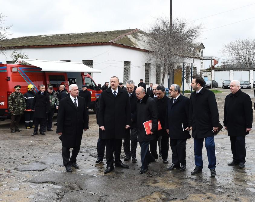 President Aliyev orders to help families of victims of drug rehab fire (PHOTO)