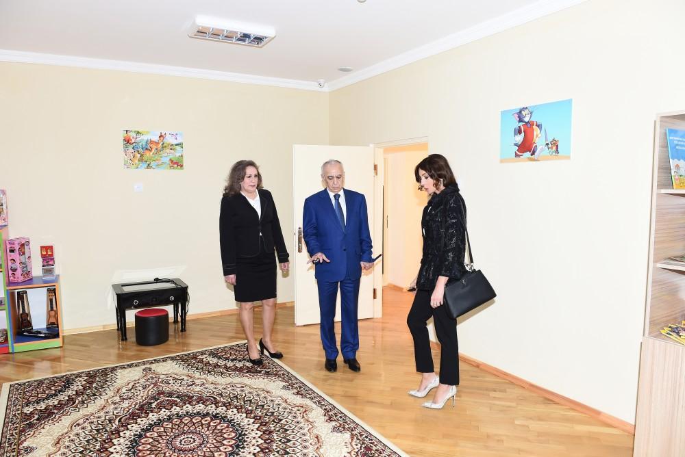Mehriban Aliyeva visits kindergarten in Khazar district after overhaul (PHOTO)