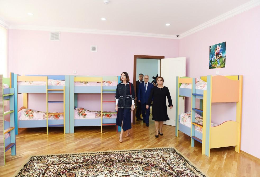 Mehriban Aliyeva attends opening of new nursery-kindergarten in Mashtaga (PHOTO)