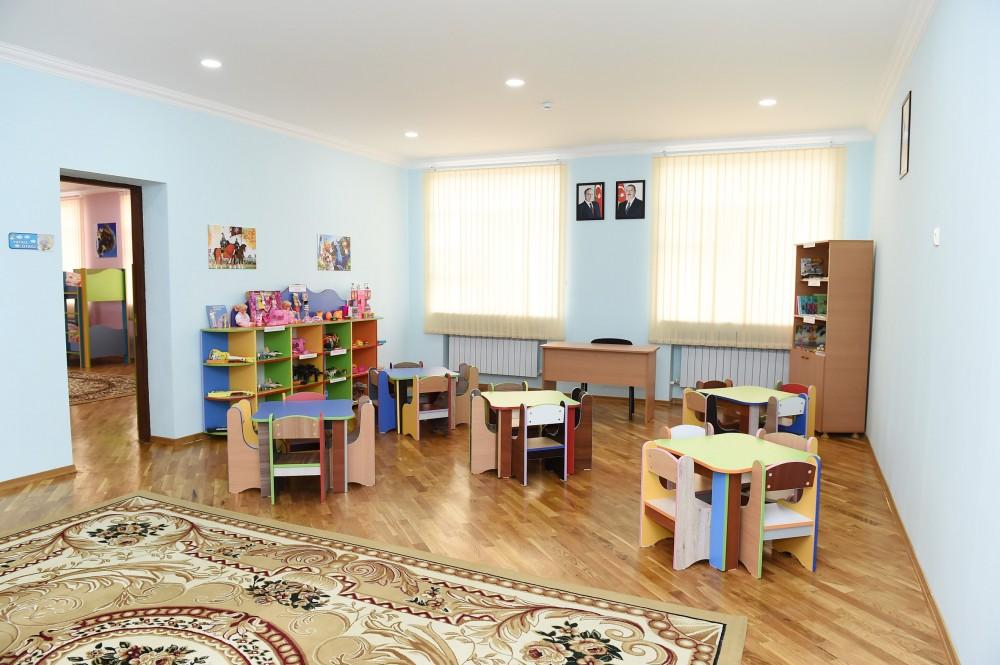 Mehriban Aliyeva attends opening of new nursery-kindergarten in Mashtaga (PHOTO)