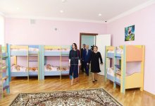 Mehriban Aliyeva attends opening of new nursery-kindergarten in Mashtaga (PHOTO)