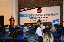 7th Congress of Azerbaijani Journalists in Baku in photos