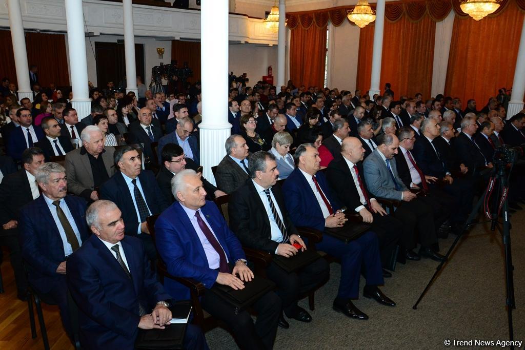 7th Congress of Azerbaijani Journalists in Baku in photos