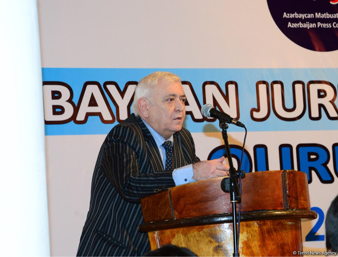 7th Congress of Azerbaijani Journalists in Baku in photos