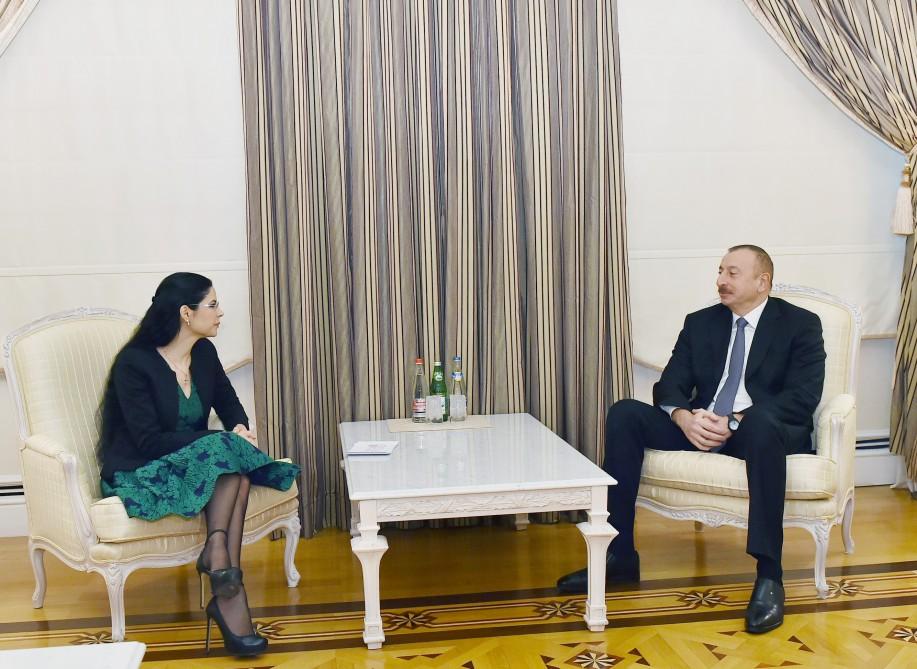 President Aliyev receives Romanian vice prime minister