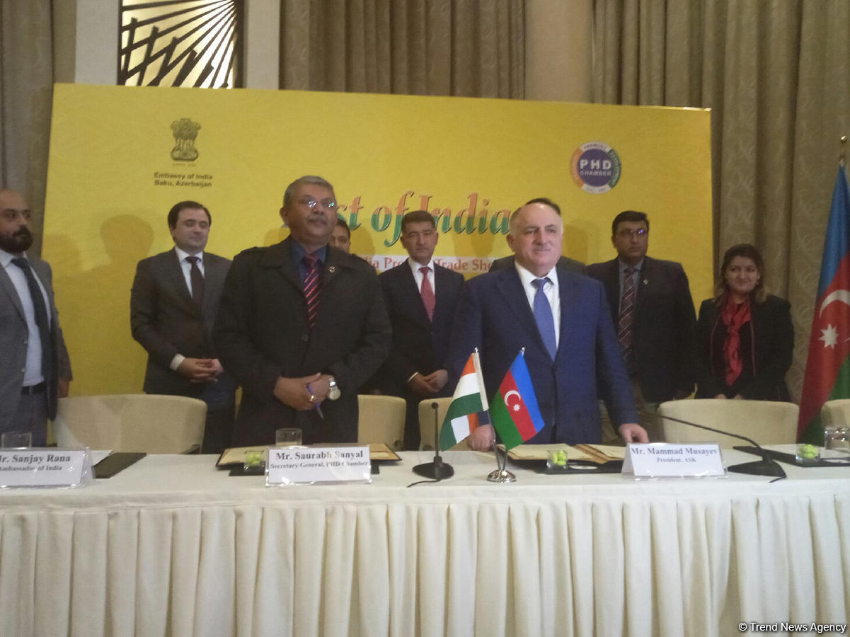 Azerbaijan, India strengthen economic co-op (PHOTO)