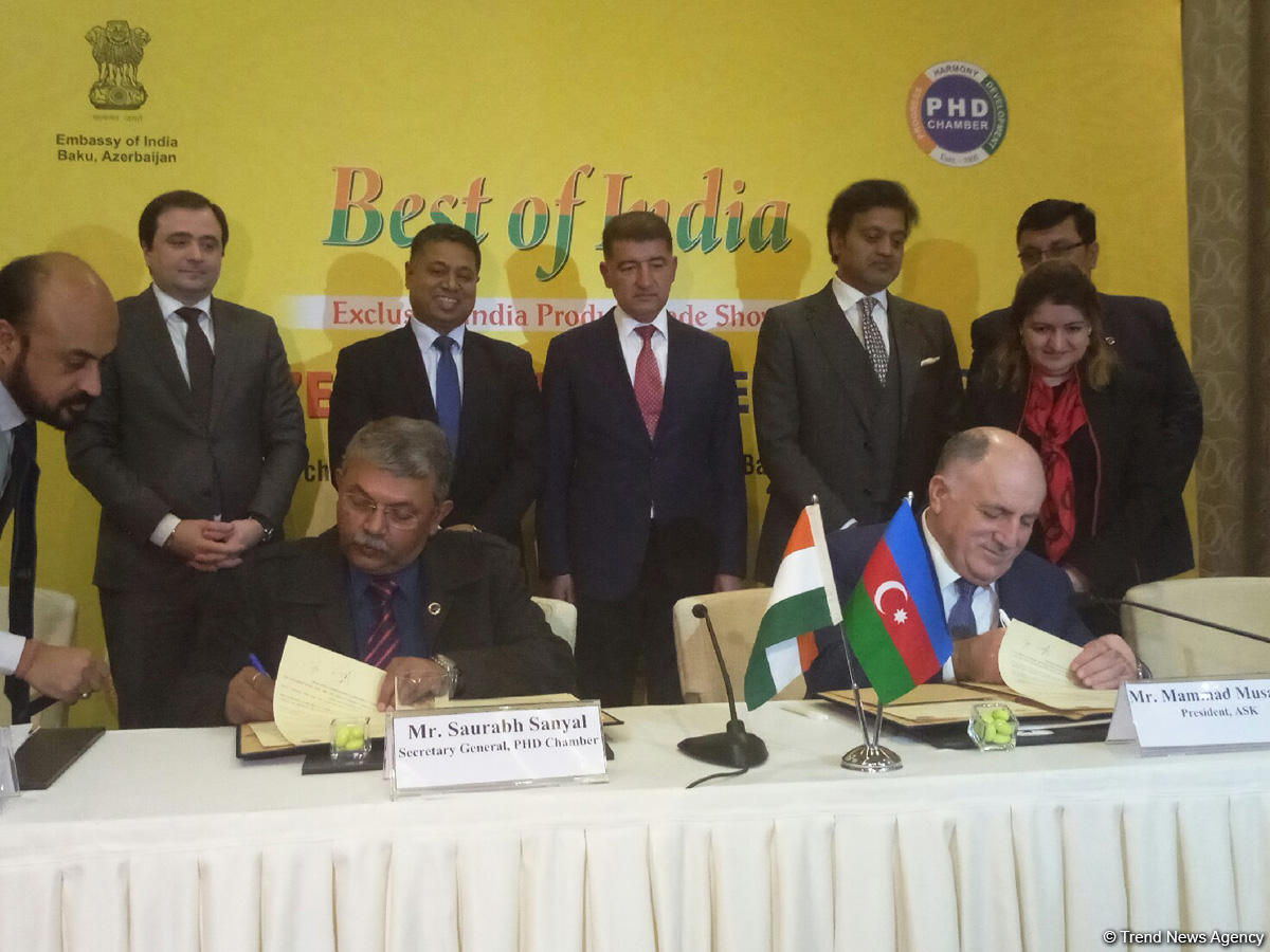 Azerbaijan, India strengthen economic co-op (PHOTO)
