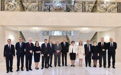 Ilham Aliyev receives co-chairs of Nizami Ganjavi International Center (PHOTO)