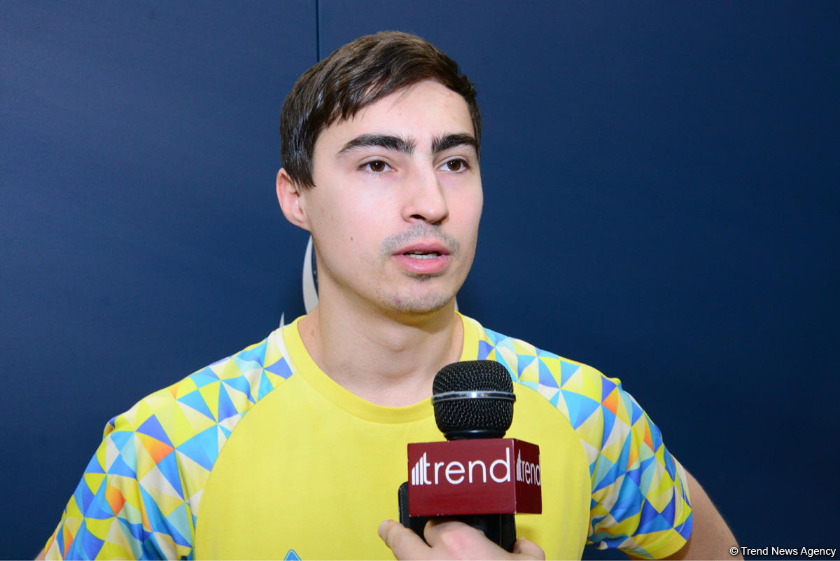 Ukraine athlete: National Gymnastics Arena in Baku is magnificent