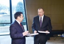 President Ilham Aliyev awards  “Dostlug” Order to President of Int'l Turkish Academy (PHOTO)