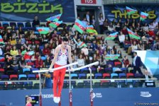 FIG Artistic Gymnastics World Cup opens in Baku (PHOTO)