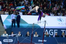 FIG Artistic Gymnastics World Cup opens in Baku (PHOTO)
