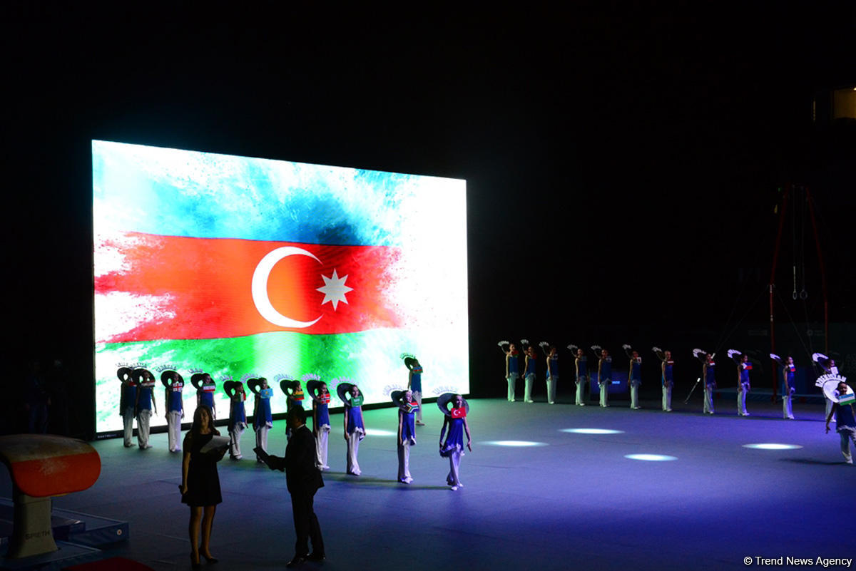 Baku holds opening ceremony of FIG Artistic Gymnastics World Cup (PHOTO)