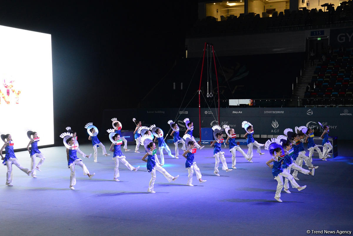 Baku holds opening ceremony of FIG Artistic Gymnastics World Cup (PHOTO)